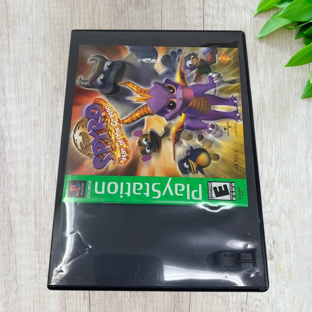 Vintage 2000 Spyro 3 Year of the Dragon Disc Only Sony PlayStation 1 PS1 Tested